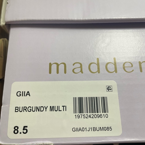 Madden Girl Burgundy Sneakers - Picture 4 of 4